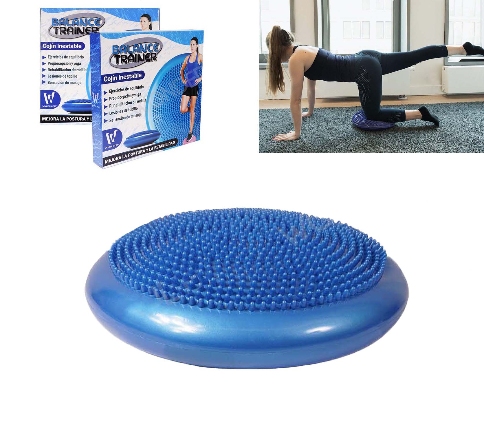 Miniatura 3 de Balon Inestable Bosu Equilibrio